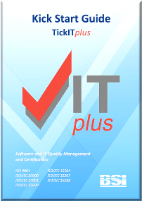 A picture of the Kick Start Guide front cover taking you to the BSI shop